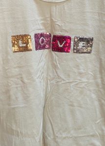 White love T-shirt