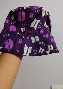 BTS THEME PURPLE BUCKET HAT