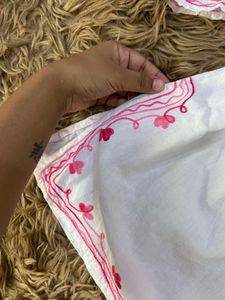 Pure Cotton Embroidered Short Kurti