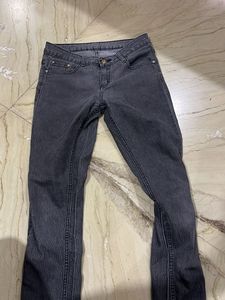 Gray Denim Jeans
