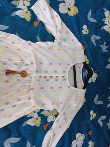 Beautiful White Kurti