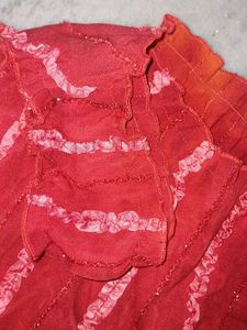 Red Blingy Tank Top