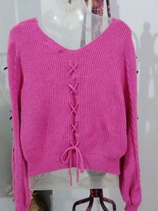 Pink Sweater