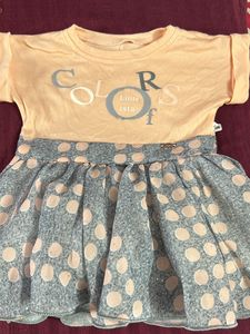 Baby Girl 2 Frocks One Time Use Only