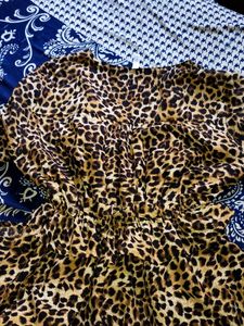 Leopard Print Jumpsuit