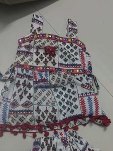 Cute Ethnic Girls Clothing Set