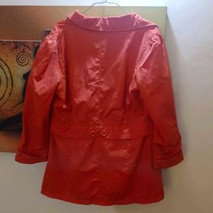 Orange Blazer Jacket