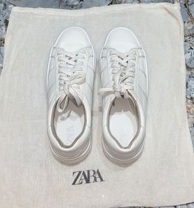 Zara Off-white Chunky Trainer