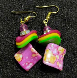 Handmade Beaded Earrings. Combo Of Any 3