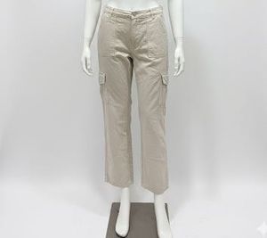 Beige Cargo Pants
