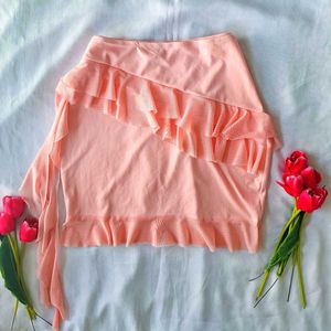 Newme Ruffle Mini Skirt
