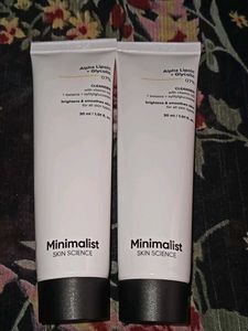 Minimalist Cleanser Duo