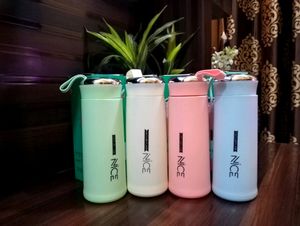Glass Bottle With Silicone Cover 400ml