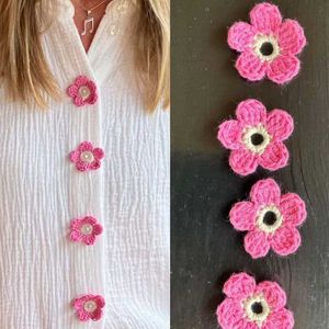 Handmade Crochet Button Accessories