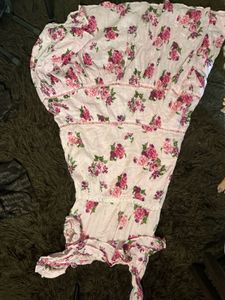 Floral Print Maxi Dress