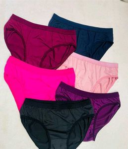 Colorful Panties Bundle - 7 Pairs