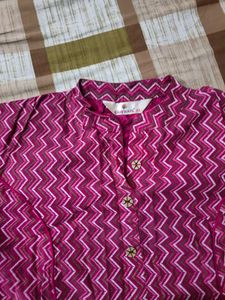 Pink Kurta