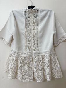 Zara Imported Lace Top
