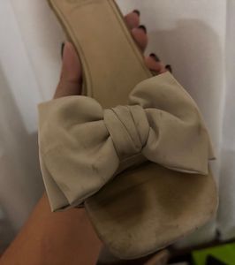 Satin Bow Tie Heels