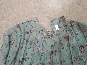 Casual Floral Crop Top