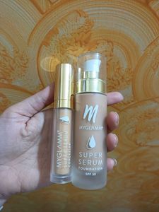MyGlamm Super Serum Foundation & Concealer