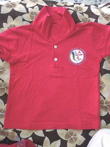 Red Polo Shirt - LA Miami Surfers