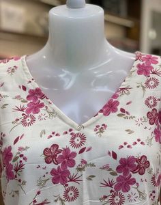 Floral Print short kurti🌸