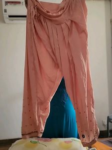 Embroidered Pink Dress