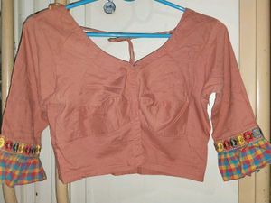 Umbrella Sleeves Blouse