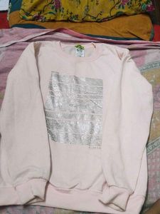 Pink Crew Neck Sweatshirt