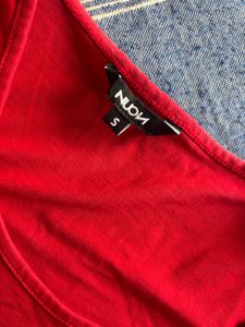 Red crop top | Westside