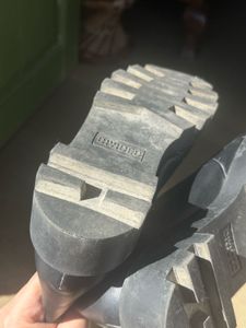 H&amp;M Black Leather Chelsea Boots