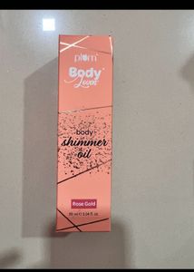 Plum Body Shimmer Oil - Rose Gold