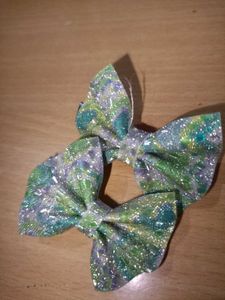 Sparkly Hair Bows (Set of 2)