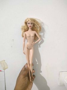 Holyday Barbie Doll - Blonde Hair, Red Lips