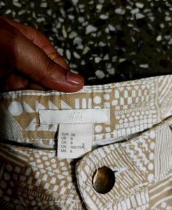 Brand New H&amp;M Geometric Pattern Shorts