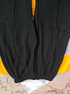 Black &amp; Gold Dress Fabric