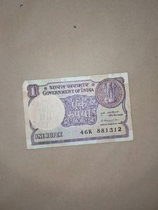 OLD IS GOLD INDIAN 1 RUPEE FOR COLLECTIONS