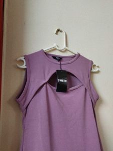 SHEIN Cutout Mini Dress