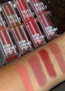 Swiss Beauty Lipsticks Set Of 4