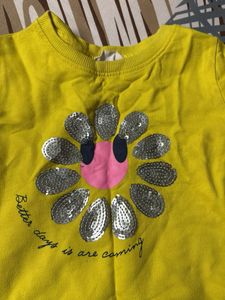 Cute Yellow Flower Sweatshirt
