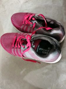 Red &amp; Grey Running Shoes