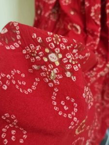 Red Anarkali Kurti
