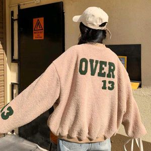 UNISEX FLEECE OVERSIZED JACKET