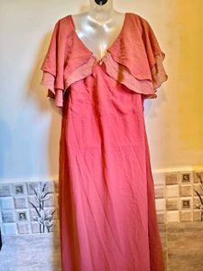 Defective Peach Gown