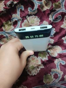 FoxProx Power Bank White N Black Colour