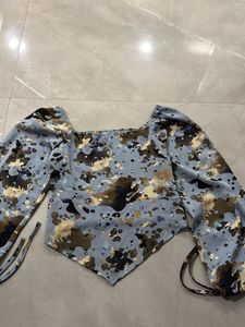 Square Neck Crop Top