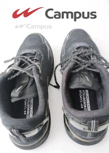 Campus Black Running Shoes