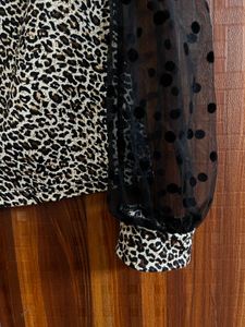 Leopard Print Top