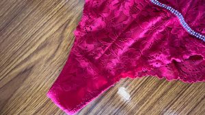 Red Lace Lingerie Set